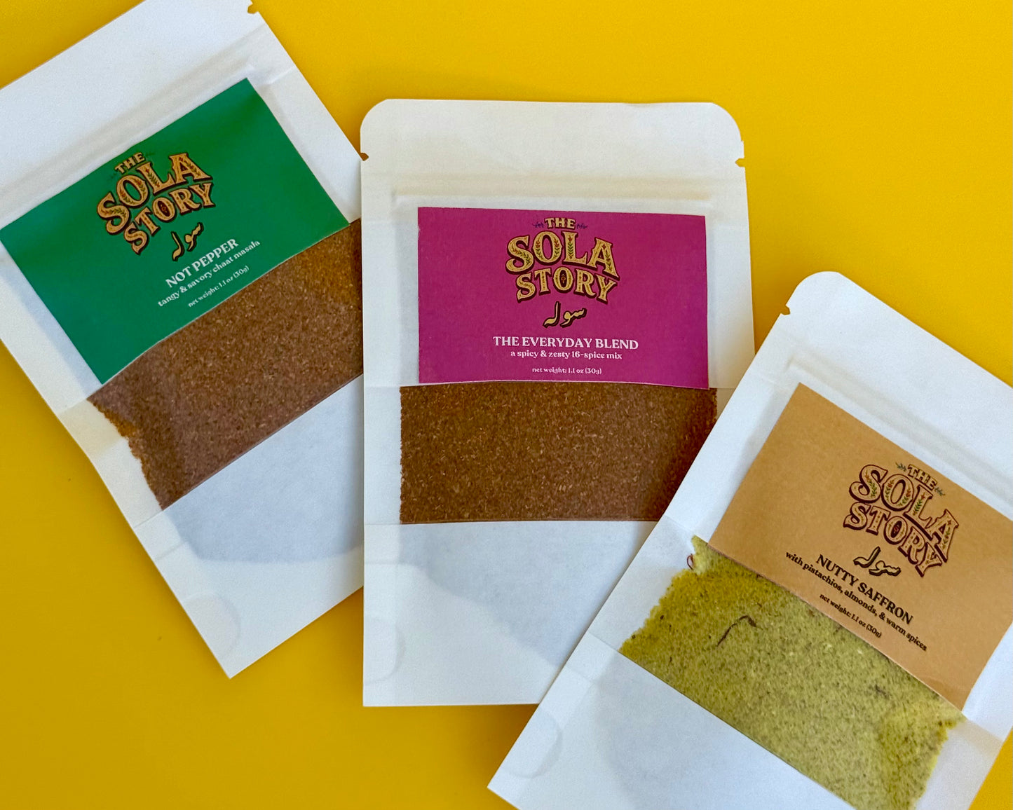 The Sola Story Trio Sampler