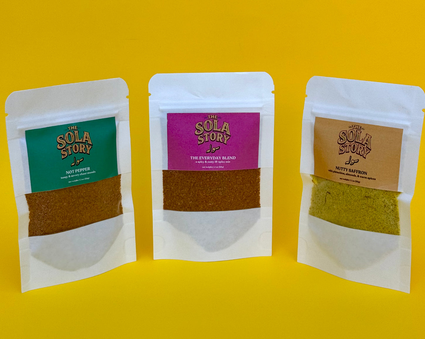 The Sola Story Trio Sampler